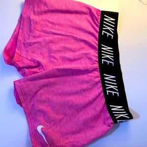 Nike Drifit Shorts Size M Color Pink, Black, White